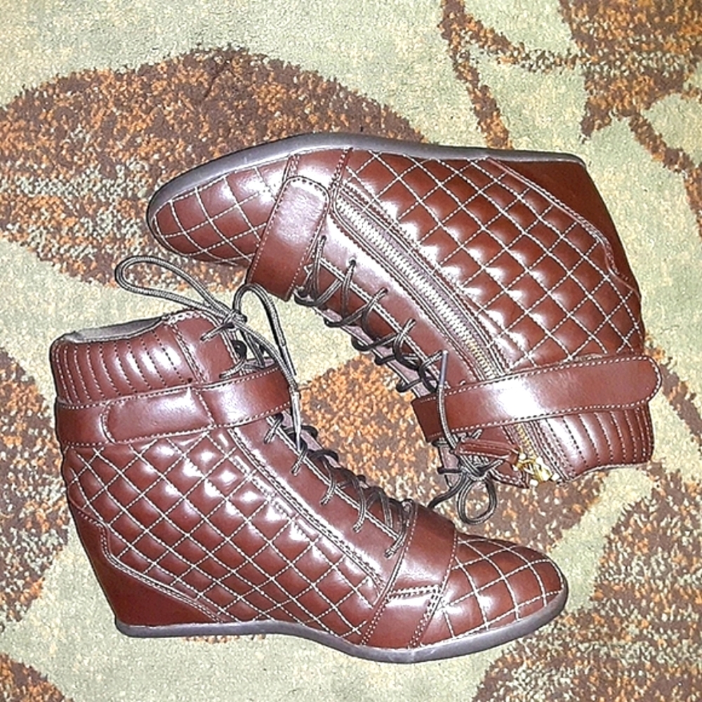 (Rare) "Diane Gilman" Brown Booties